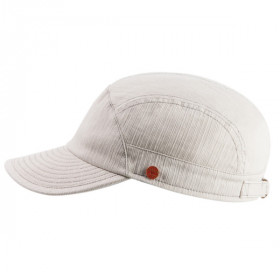 Hochwertige 5-Panel Baseballmütze aus Outdoor-Stoff mit UV-Schutz 50+. Farbe Grey.