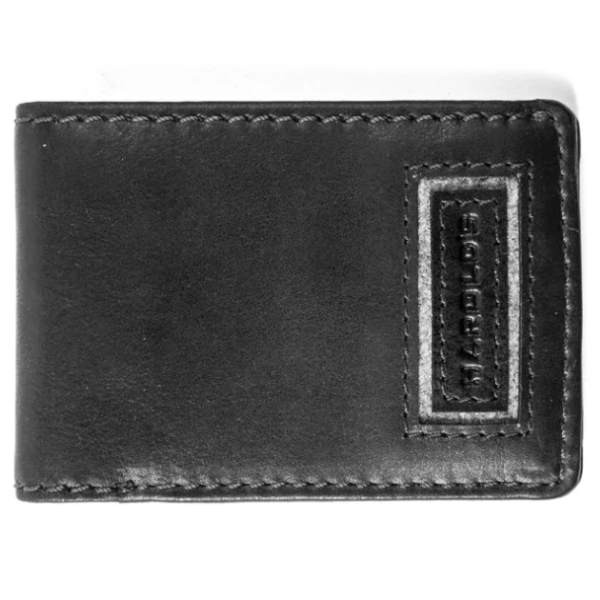 Braunes Mini-Portemonnaie Aberdeen aus Rindsleder