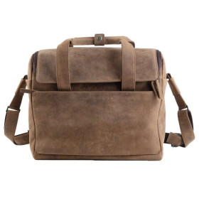 Vorderseite der Harold's 2in1 Notebooktasche mit Handgriffen und Schultergurt