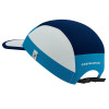 5 Panel Light Cap Baseballmütze in Blautönen von hinten mit Schnallenverschluss