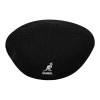 Rückseite der Kangol Tropic 504 Ventair Mütze für den Sommer in Schwarz