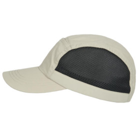 Breezer Baseballcap mit seitlichem Mesh-Einsatz für eine gute Belüftung. Farbe: Beige