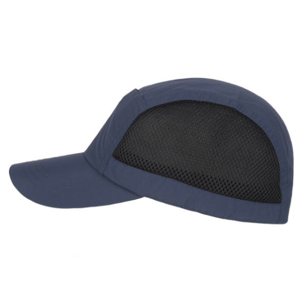 Breezer Baseballcap mit seitlichem Mesh-Einsatz für eine gute Belüftung. Farbe: Olive