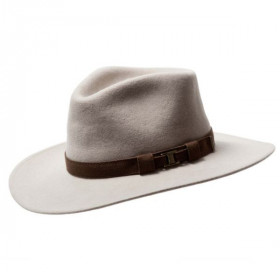 Wollfilz Cowboyhut "Andrew" in Beige