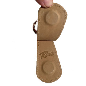 Hutclip aus Leder zum Befestigen von Hüten an Taschen Innenseite