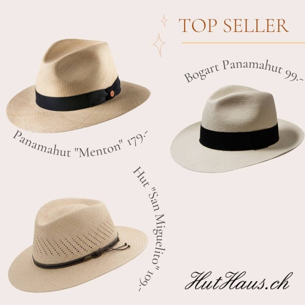 Drei Panamahüte mit Preisvergleich