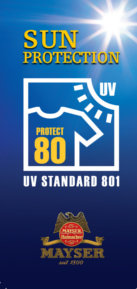 Etikette UVSchutz80 UVStandard 801